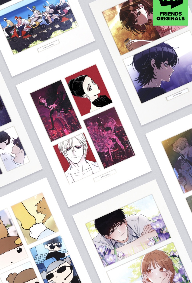 [ORDER] WEBTOON FRIENDS CUT POSTER